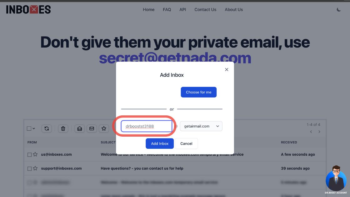 Inboxes