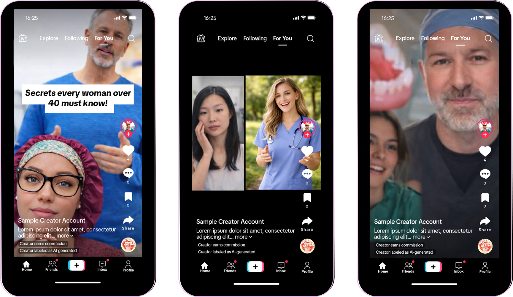 ตัวอย่างการไลฟ์สด TikTok ด้วยคนจริงที่ถูกกฎ ไม่ใช้เสียง AI